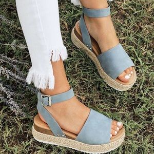 NWOB Platform Espadrilles